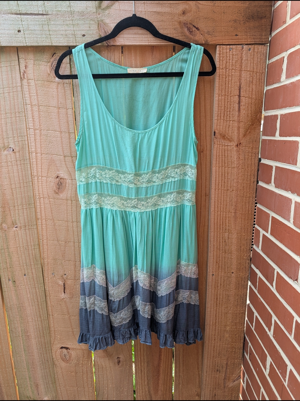 entro Teal Dress